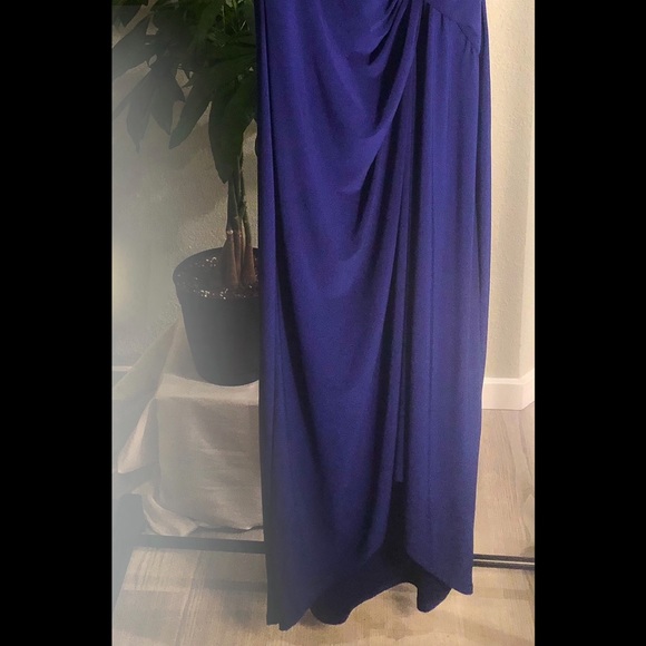 Lauren Ralph Lauren Twisted- Knot Jersey Party Dress - Picture 4 of 6